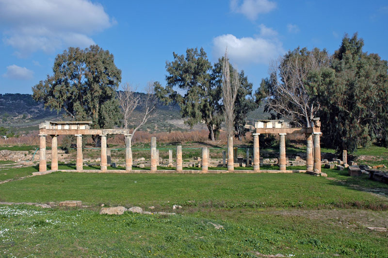 Ο ναός της Αρτέμιδος στη Βραυρώνα