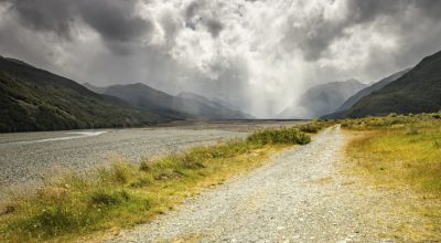 An image of a typical New Zealand weather